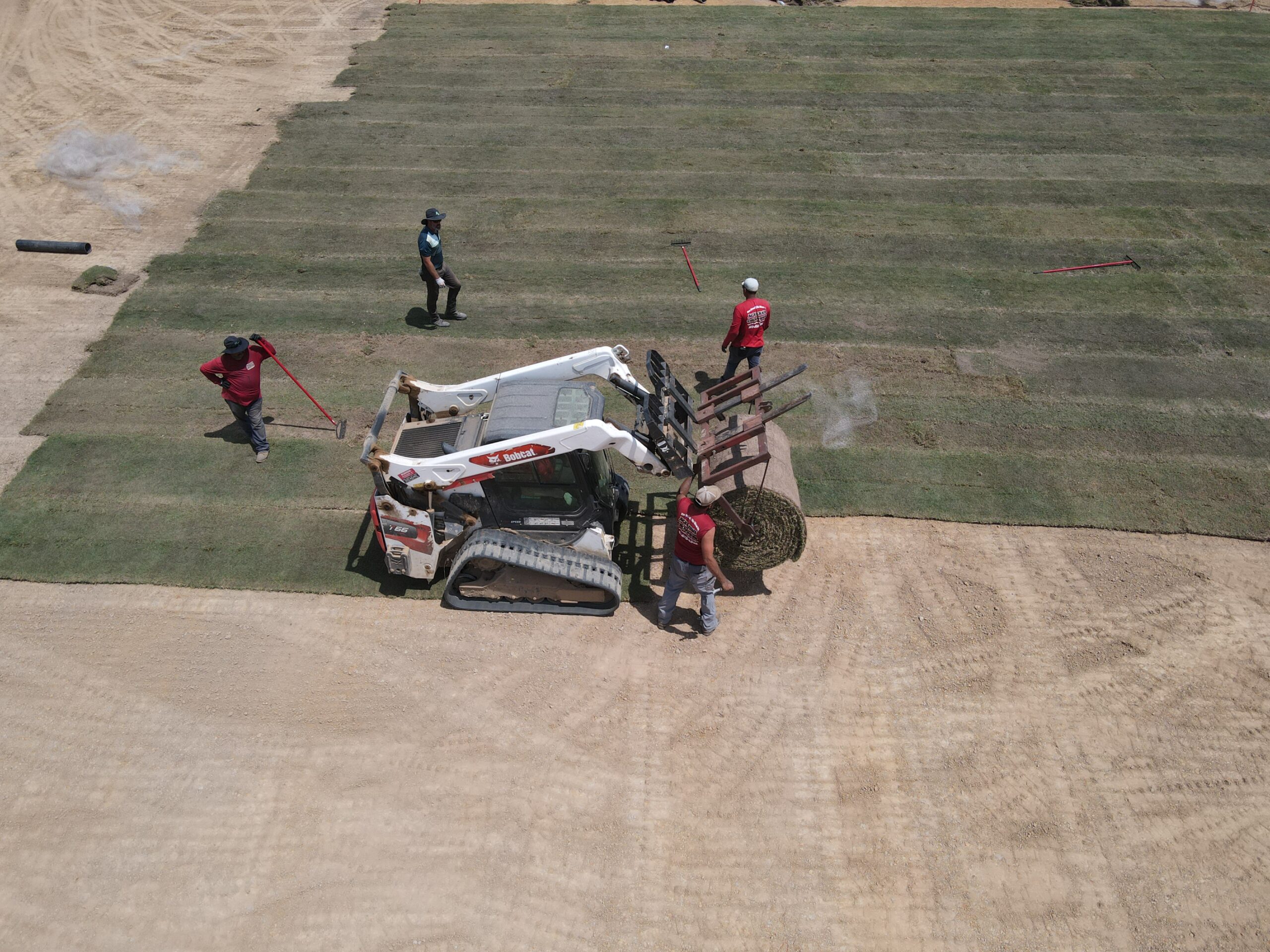 sodding and commercial maintenance lafayette la grass laying 